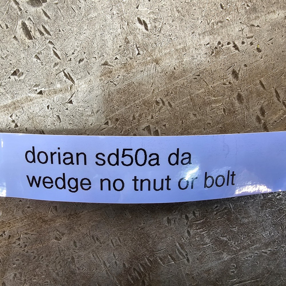 Dorian SD50DA DA Wedge Style Quick Change Lathe Tool Post Bare No T-Nut or Stud