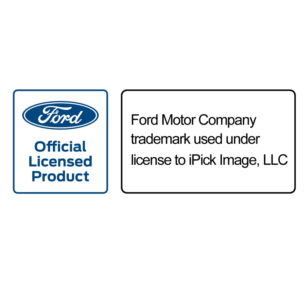 Ford Focus RS Red Real Leather Shield-Style Key Chain