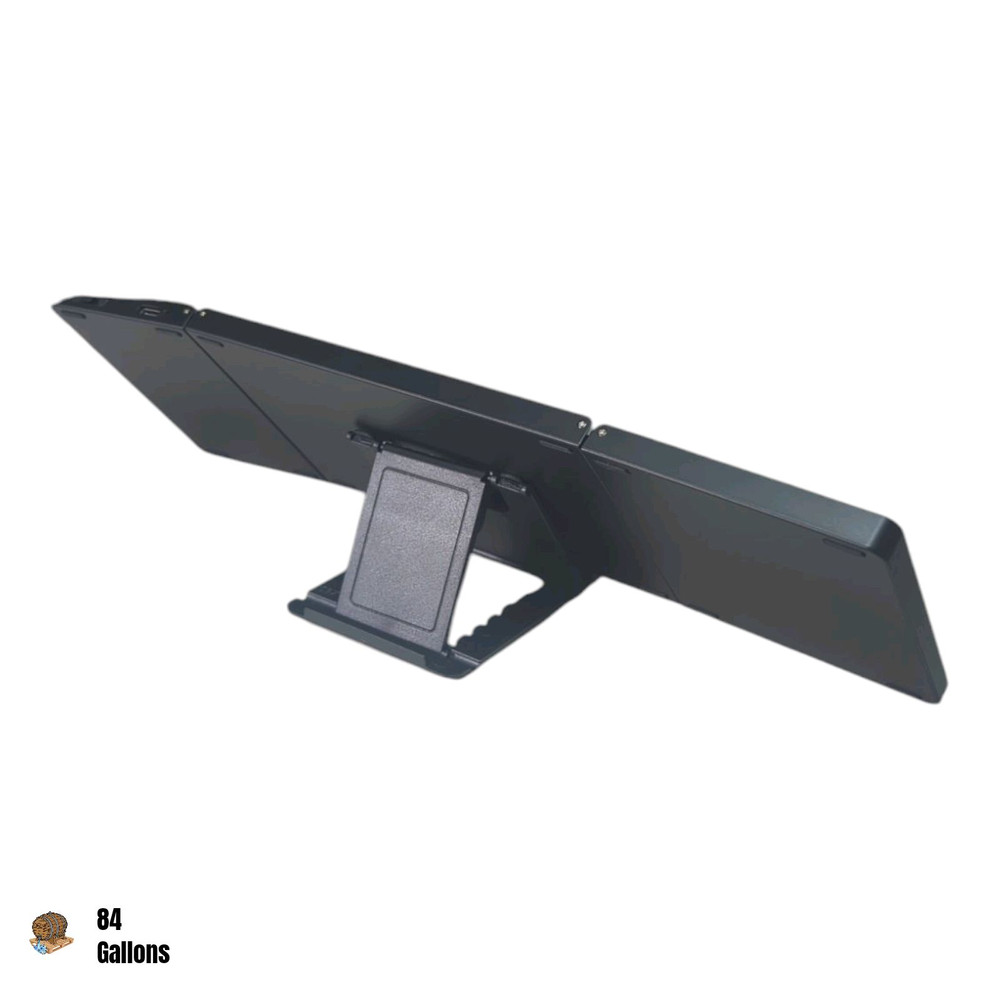 Rechargeable Foldable Keyboard & Mouse Combo with 2.4G Wifi + Bluetooth Connect