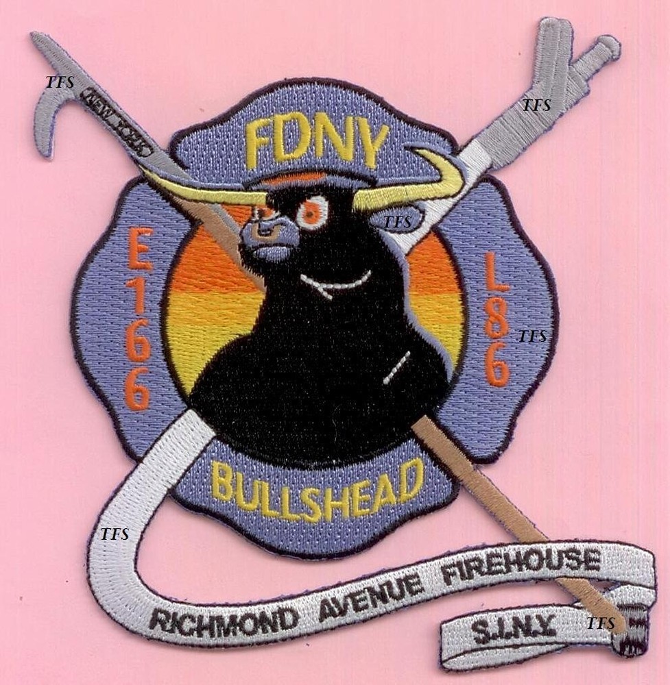 New York City Fire Dept Engine 166 Ladder 86 Patch