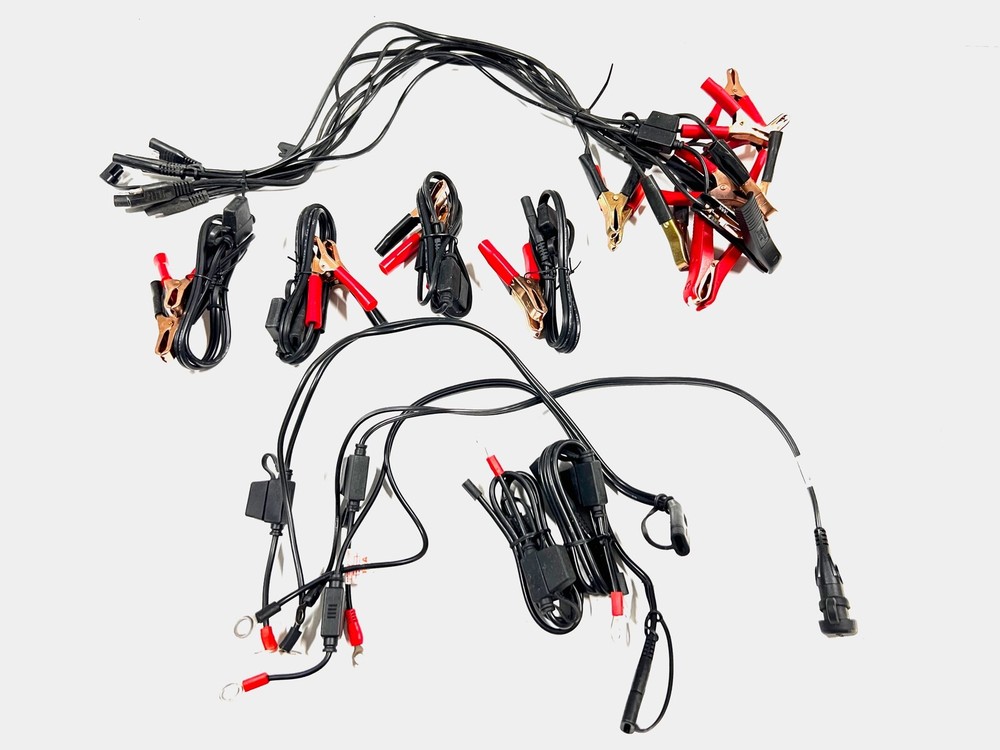 Battery Tender Positive Negative Battery Terminal Clips Charging Quick Attach!!!