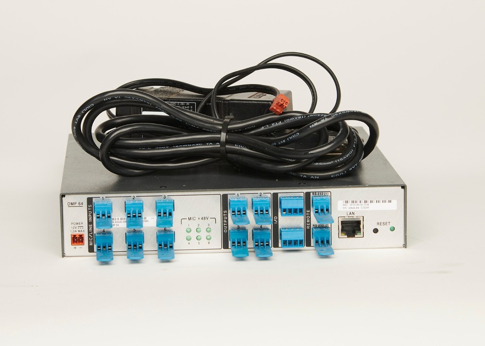 Extron DMP 64 Digital Matrix Audio Processor 60-1054-01 Power Supply, 1.01fw