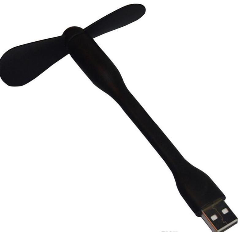 USB POWER MINI FAN cooling portable flexible laptop notebook desktop computer pc