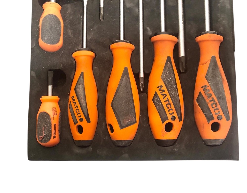 Matco Tools SSPCG10C 10pc Torque II Screw Driver Set
