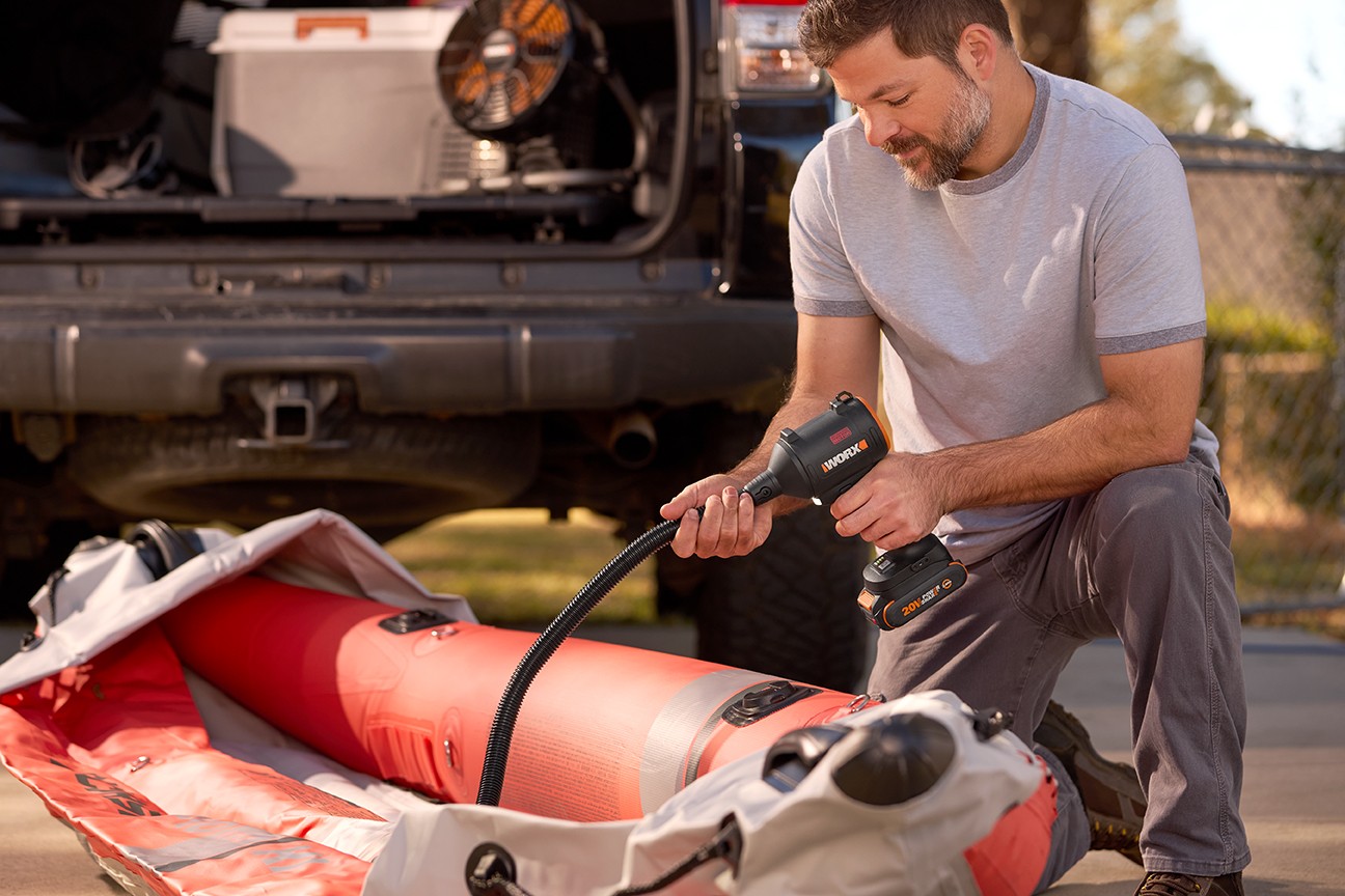 Worx Nitro WX099L 20V Power Share Duster, Inflator and Shop Blower – Battery &