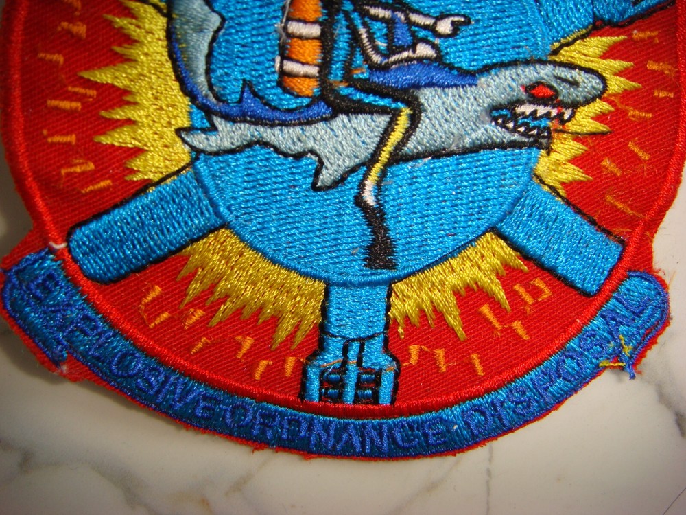 US NAVY EXPLOSIVE ORDNANCE DISPOSAL, VIETNAM WAR PATCH