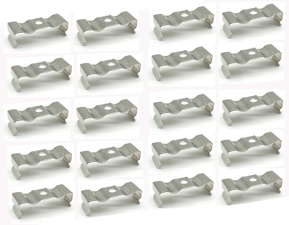 T5 LED Light Bulbs 20pcs Clips Holder Bracketr for Lamp Socket Shop Light Fix