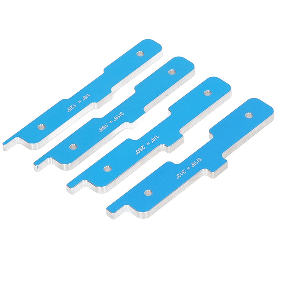 7Pcs Router Table Setup Bar Set Up Block Tool Kit For Cutting Milling