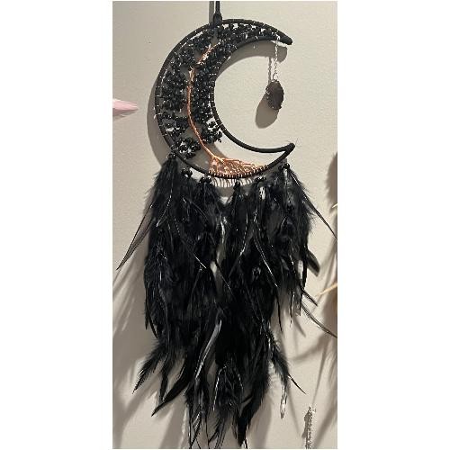 Activated Black Crescent Moon