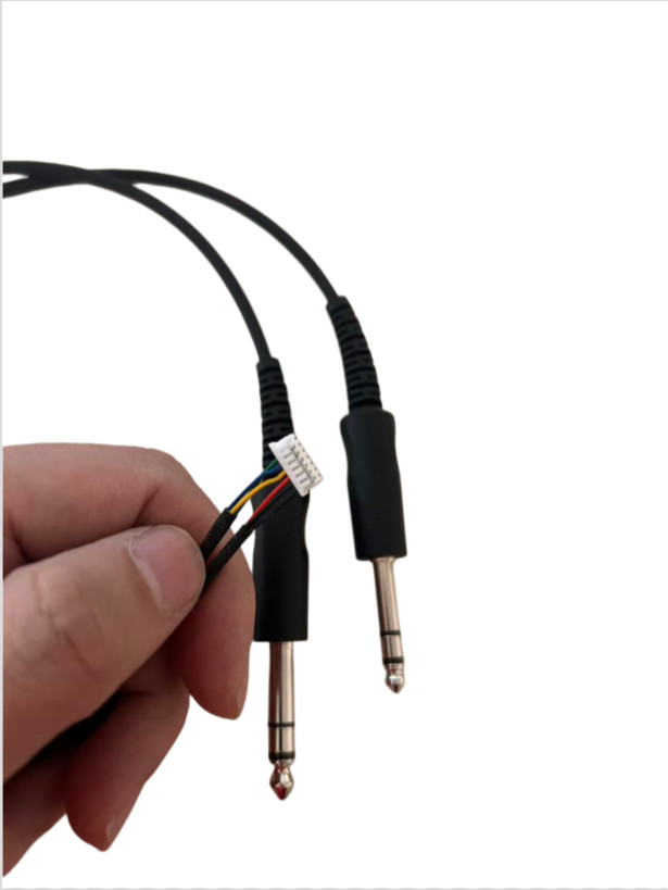 GA Twin Plug Control Module Cable for Bose A20 Aviation Headset