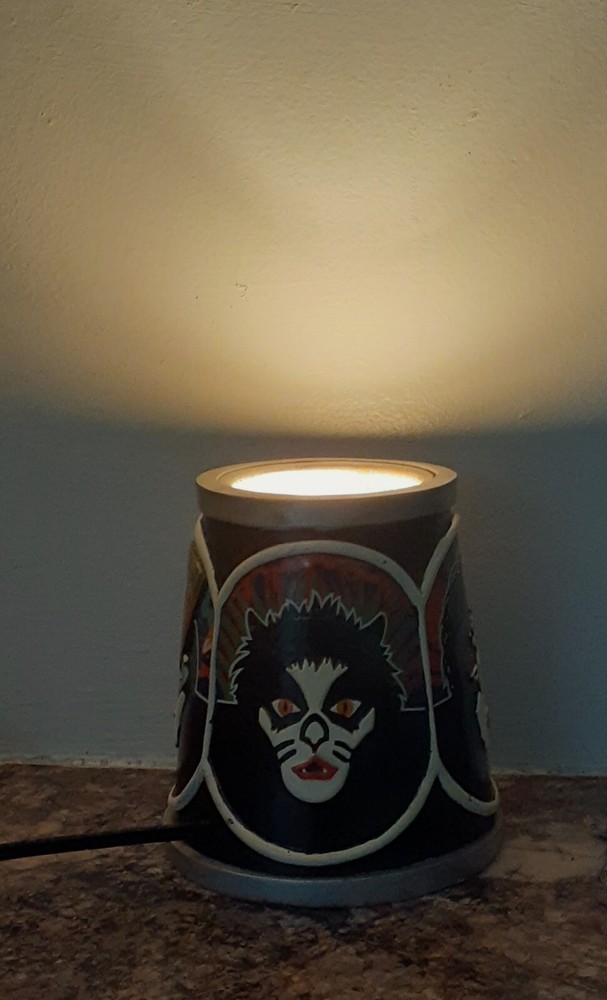 KISS BAND LAVA LAMP BASE SIGNIATURES NETWORK 2003 REPLACEMENT PART LIGHT WORKS