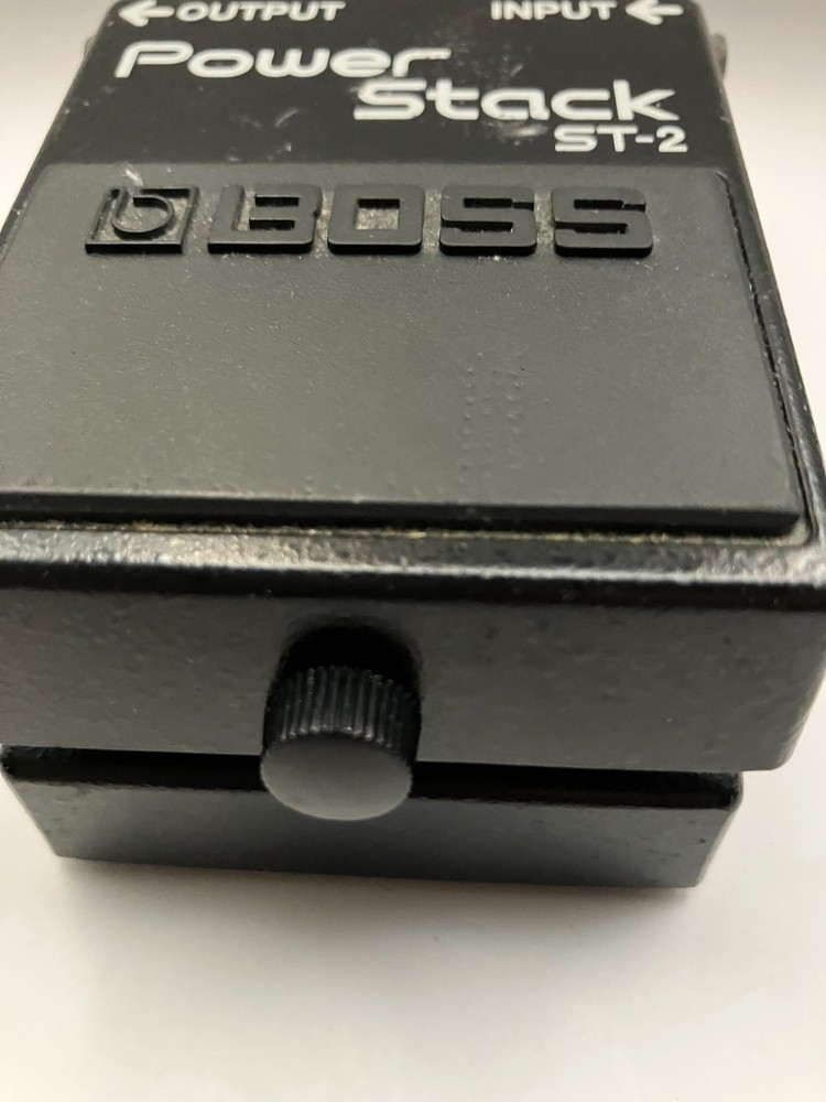Boss ST-2 Power Stack Distortion Guitar Effect Pedal Tested Working from Japan