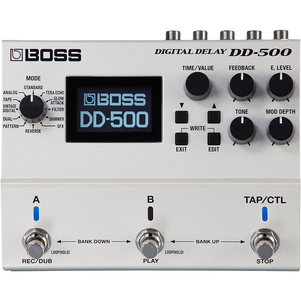 BOSS DD-500 Digital Delay Guitar Effects Pedal Refurbished