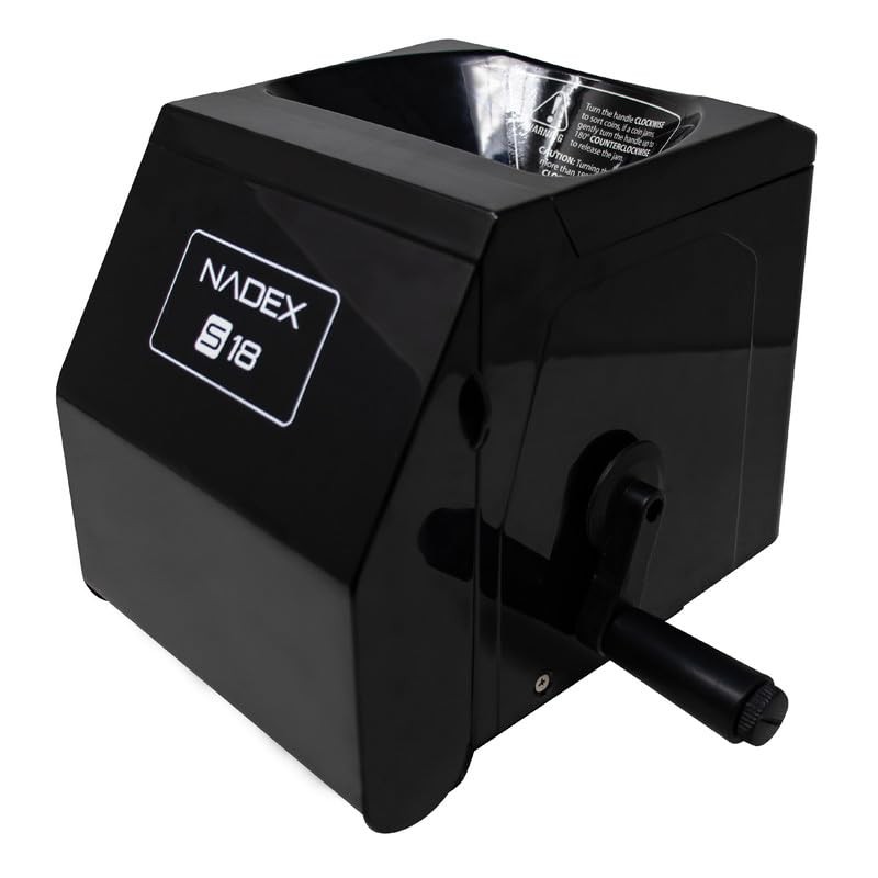 S18 Manual Coin Sorter and Wrapper