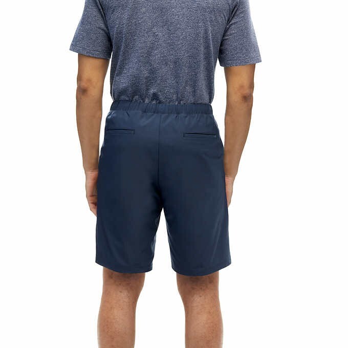 Greg Norman Men’s Pull-On Short Moisture Wicking Two Back Pockets E31