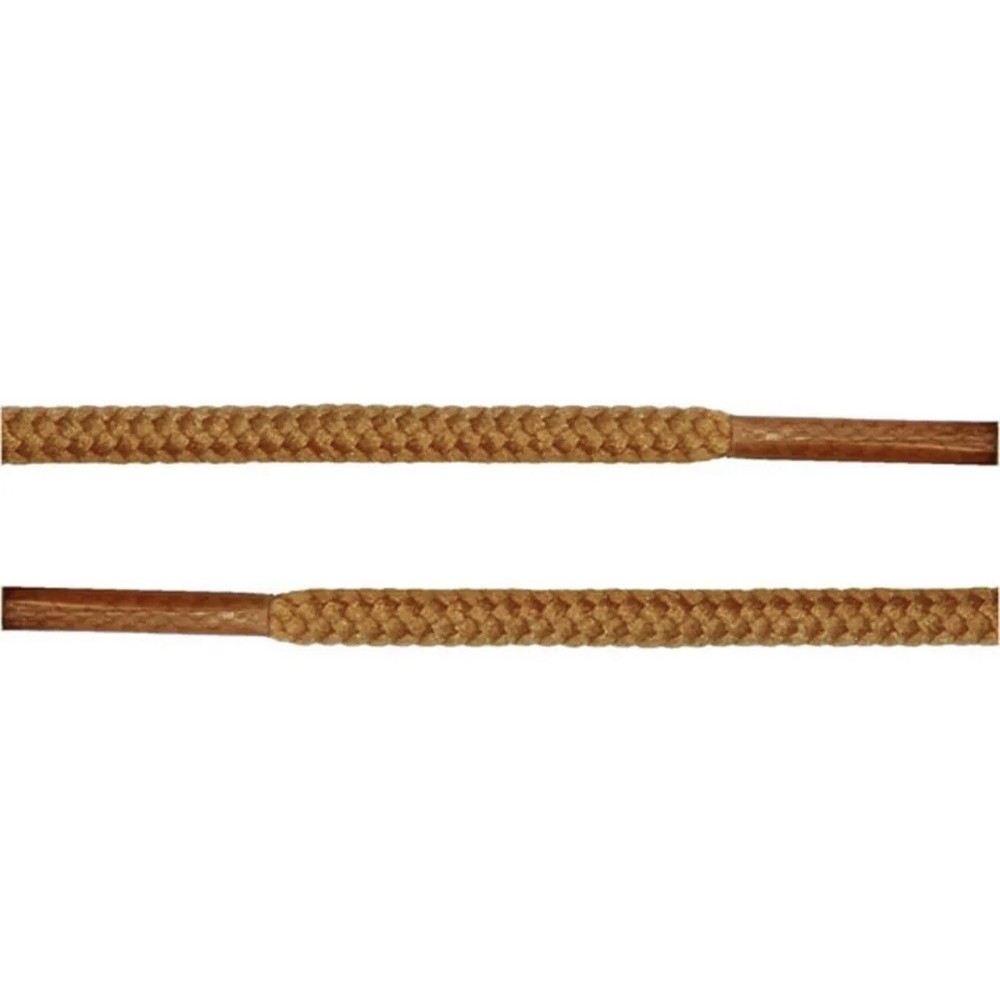 2 pairs Lorpops Round work boot shoe laces strings replacement 3/16 “x47”, Brown