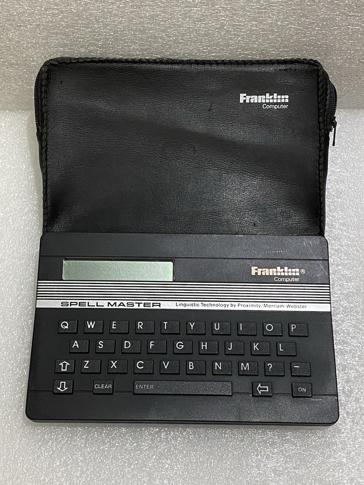 Franklin Computer Spell Master Linguistic Technology - Proximity/Merriam-Webster