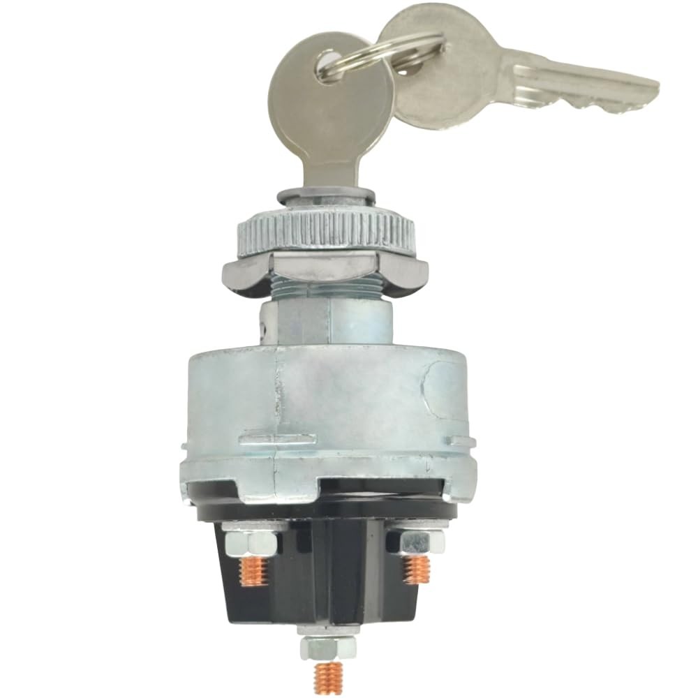 12V 4 Position Acc Off IGN (Start) Universal Ignition Key Switch for Trailer
