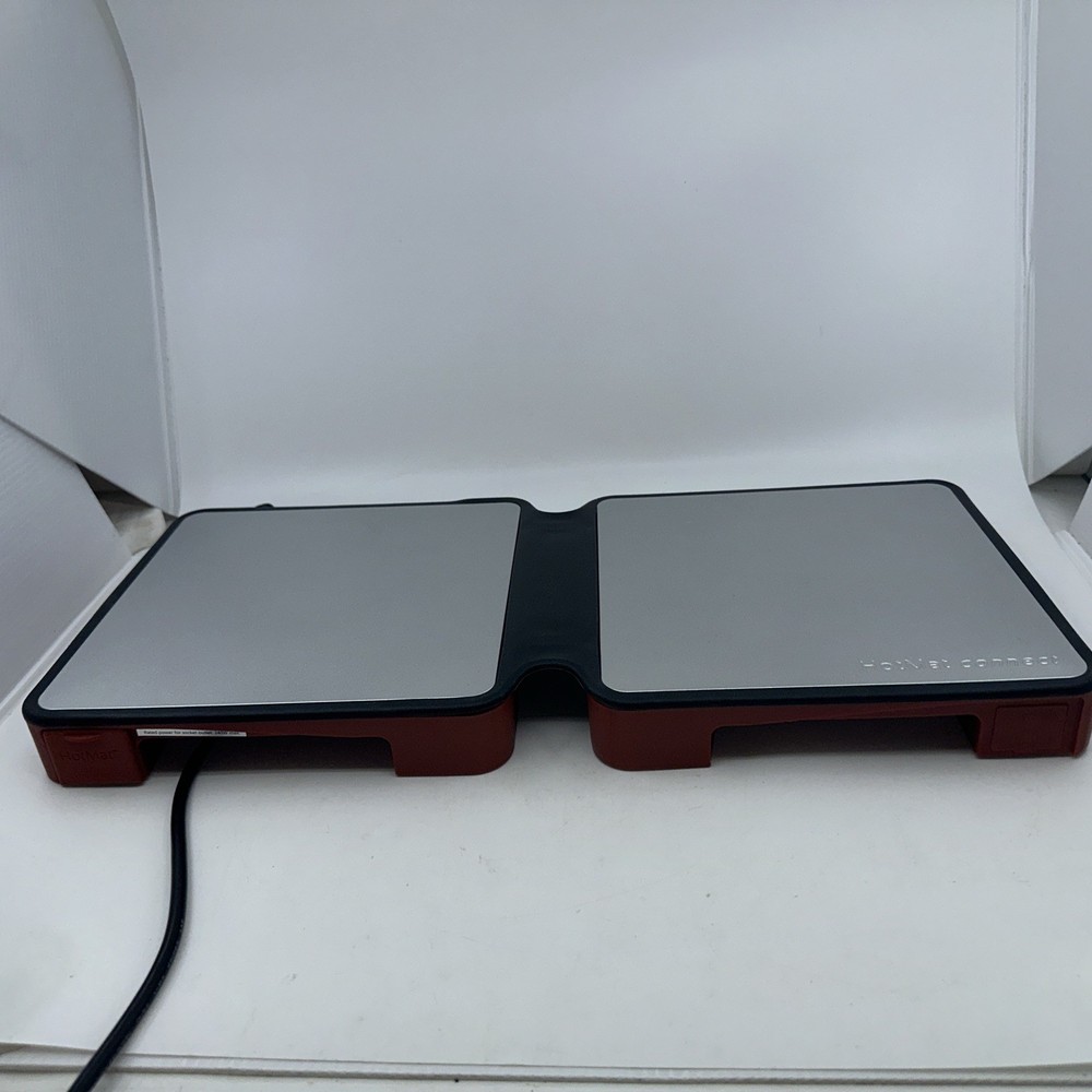 RUST RED  Hotmat Connect Modular 2 Dish Foldable Hot Warming Tray