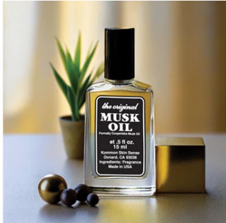 Kommon Skin Sense (Previous Cabot Labs) "The Original" Musk Oil 1/2 oz. Qty=1