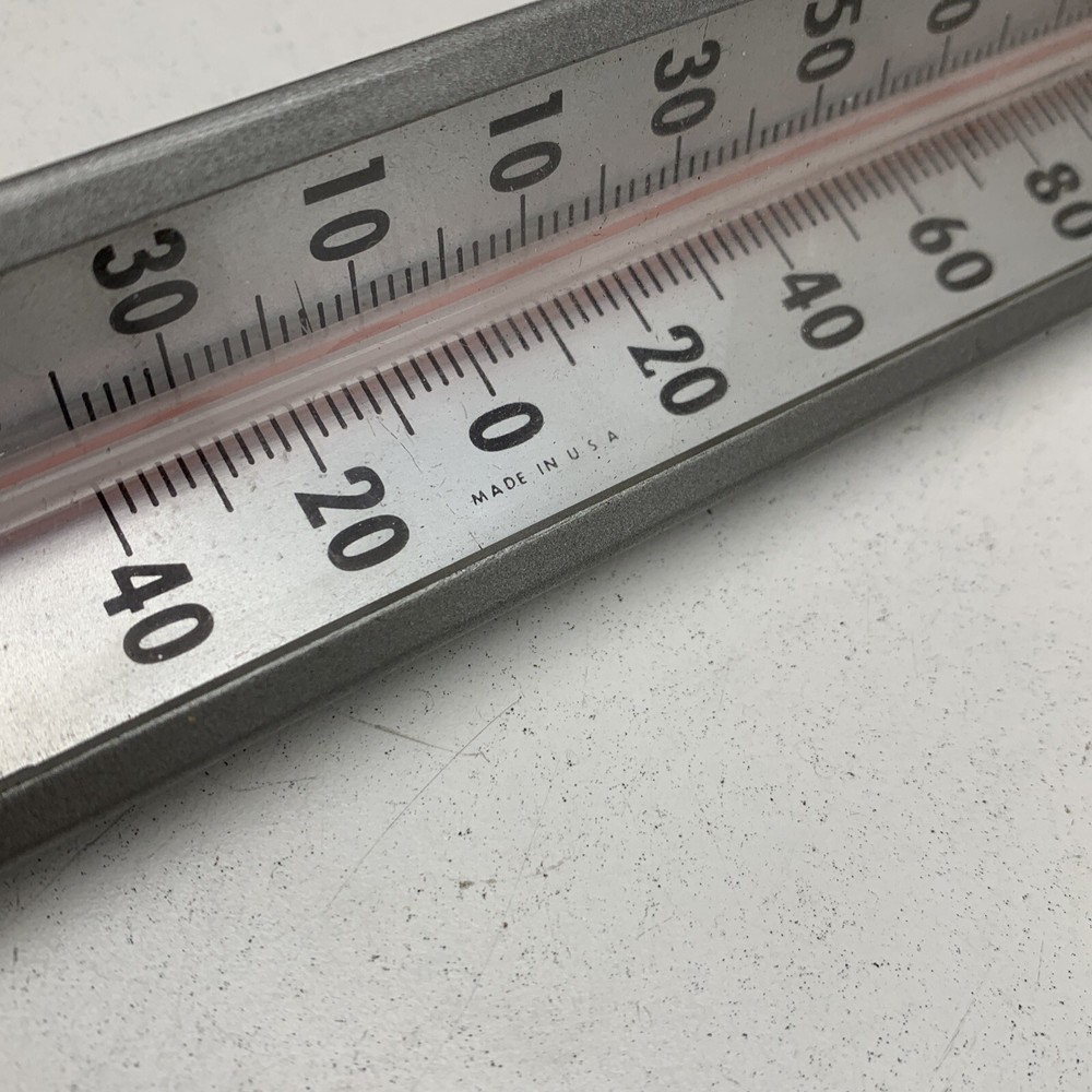 Weiss Variangle Threaded HVAC Thermometer