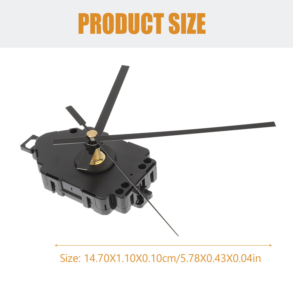 1 Set Wall Clock Movement Clock Hands And Battery Powered Replacement Motor