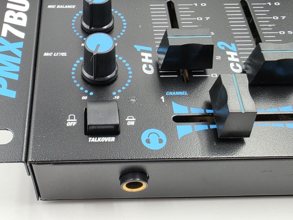 Pyle Bluetooth 3-Channel DJ MP3 Mixer, PMX7BU, USB Flash Reader New in Box!