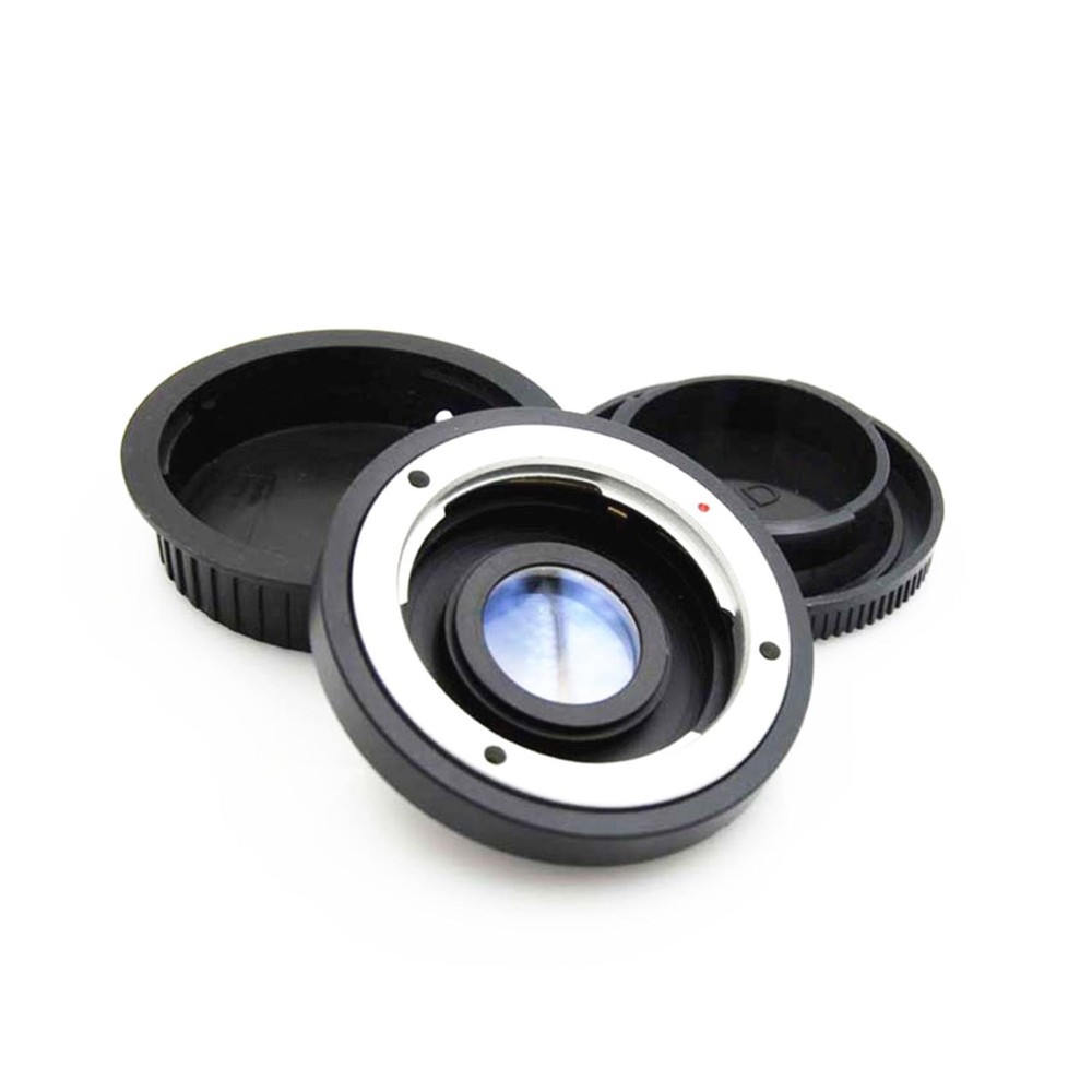 MD-EOS Camera Mount Adapter+Cap For Minolta MD MC Lens to For Canon EOS EF