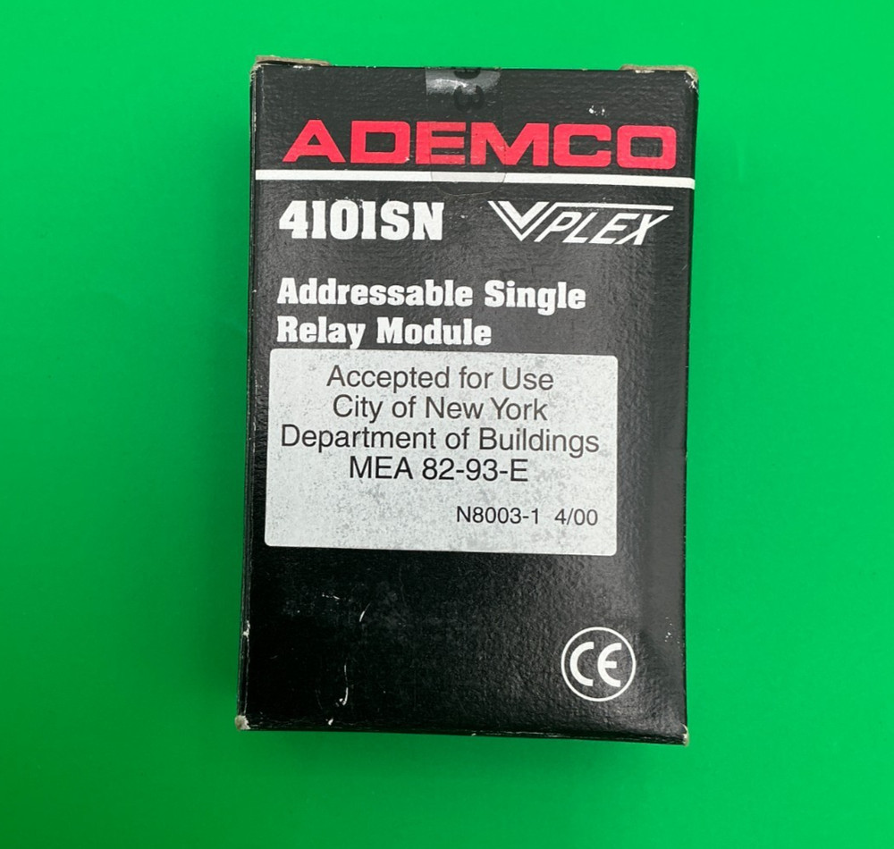 Ademco 4101SN V-Plex Addressable Single Relay Module