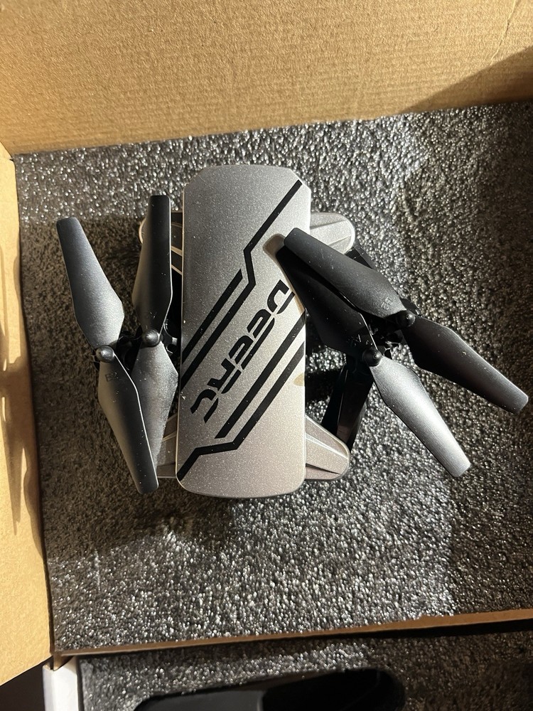 DEERC D20 Mini Drone Silver 720p HD FPV Camera New