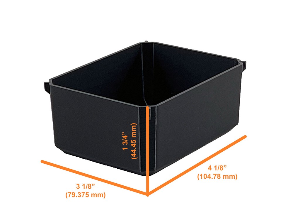 Ridgid Pro Gear Organizer Compatible Small Nesting Insert Bin