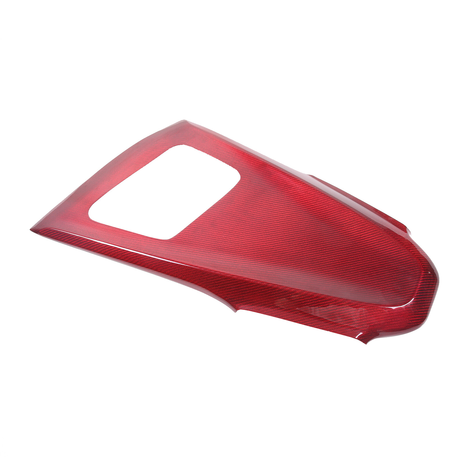 Red Real Carbon Fiber Interior Set Decor Cover Trim Kit for Corvette C8 20-25