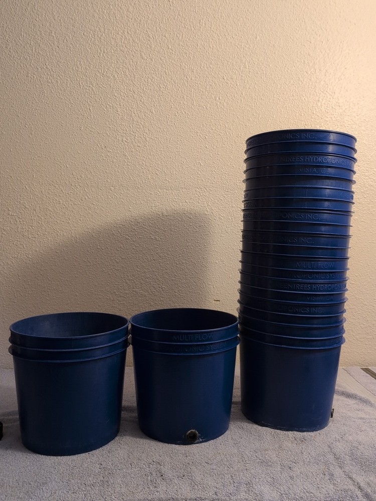 Greentrees Multi-Flow Hydroponics Expansion pack 5 Complete Grow Buckets