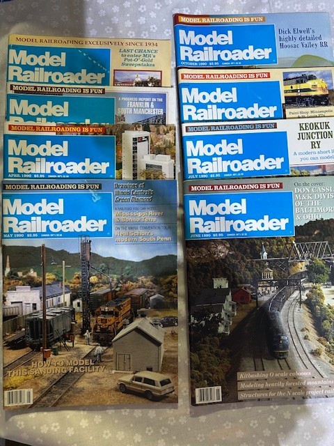Model Railroader Magazine 1990