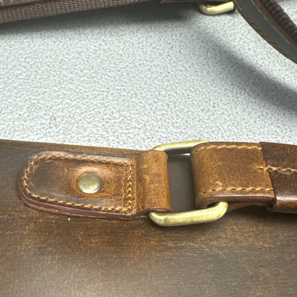 Kodiak Leather laptop Bag Brown