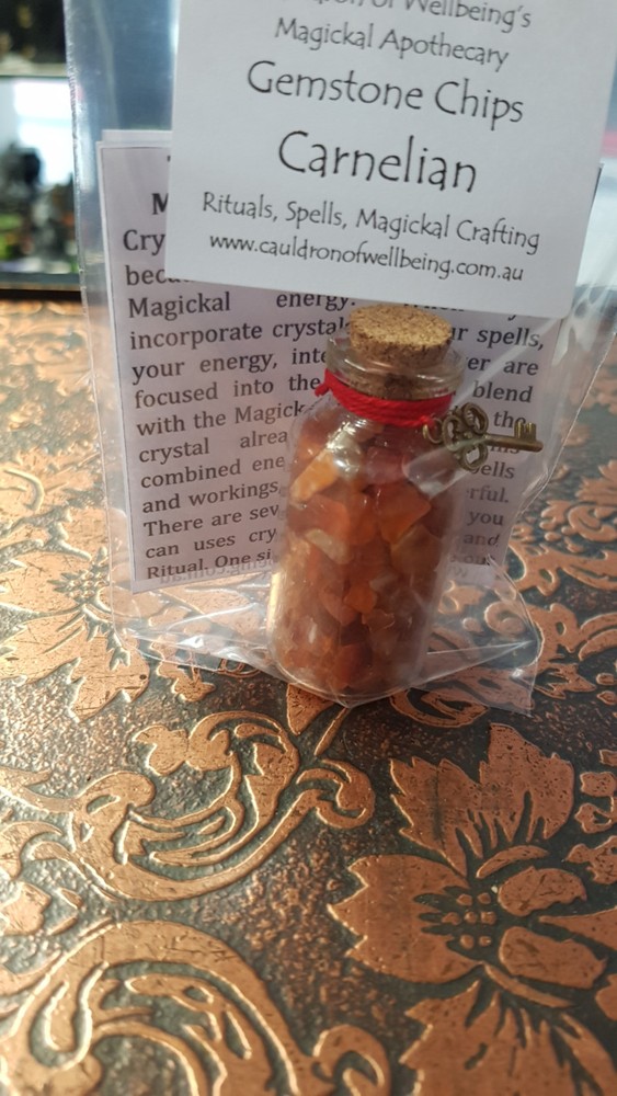 Crystal Chips - Carnelian