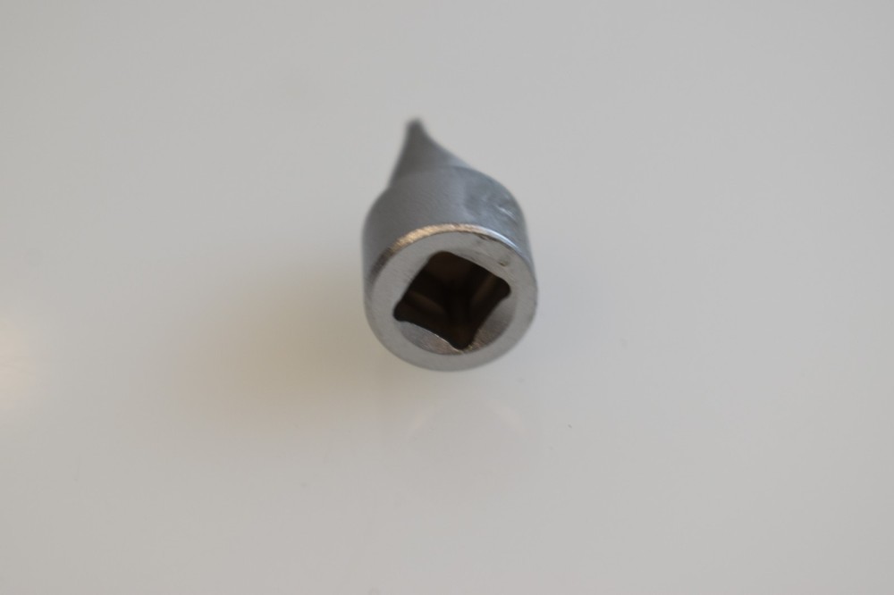 Blue Point Tools BLPFS1438 3/8" Flat Tip Stubby Bit Socket 1/4" Drive