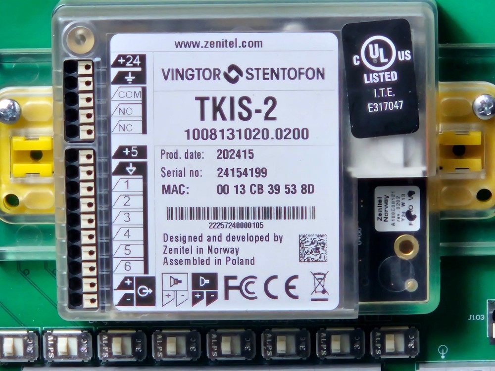 Zenitel Vingtor Stentofon - TKIS-2 - 1008095201.0200