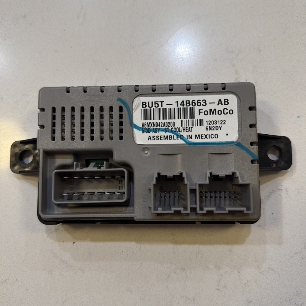 2011-2017 FORD ELECTRONIC HEATED COOLED SEAT CONTROL MODULE OEM BU5T-14B663-AB
