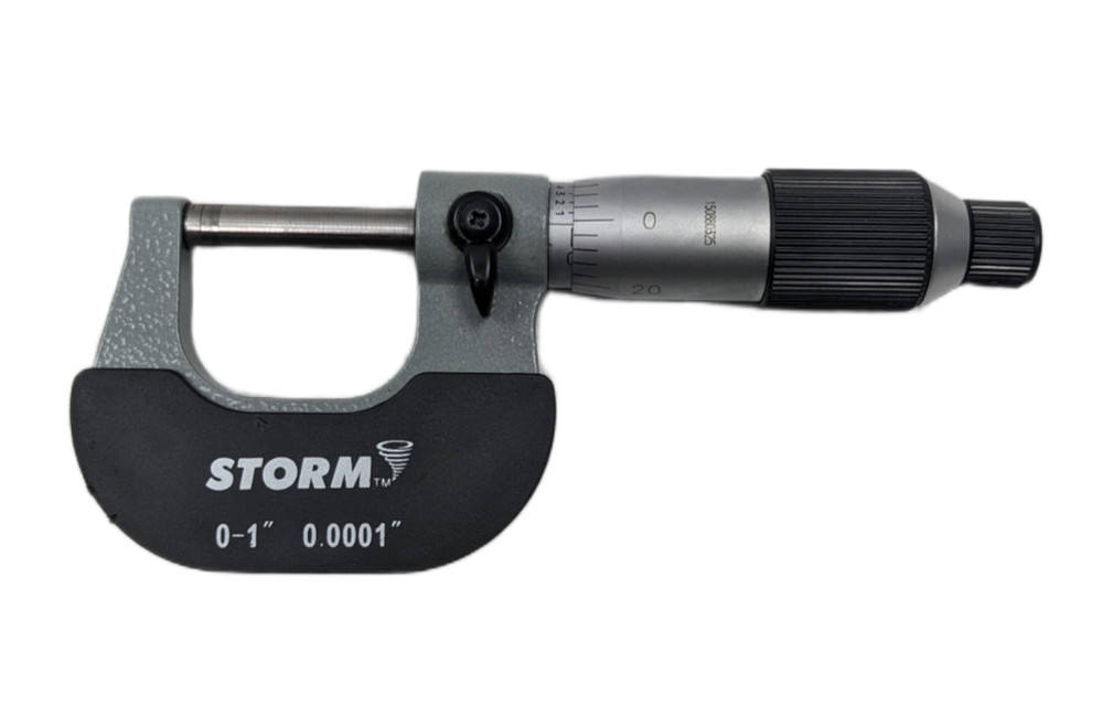 Storm 3M101 Precision 1" Conventional Micrometer | NO HARDWARE