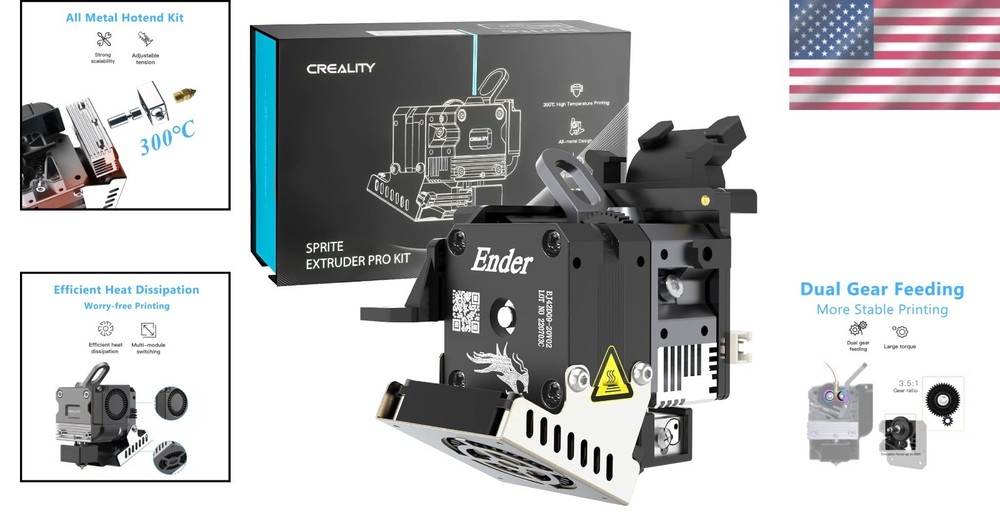 Professional Grade Extruder Pro Kit for Ender 3/Ender 3 Pro