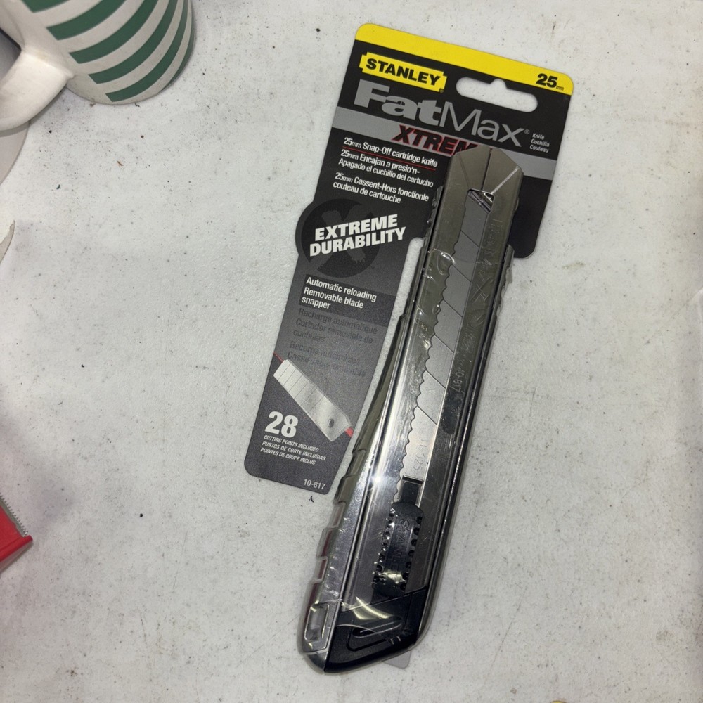 Stanley 10-817 25mm Fat Max Xtreme Snap Off Knife