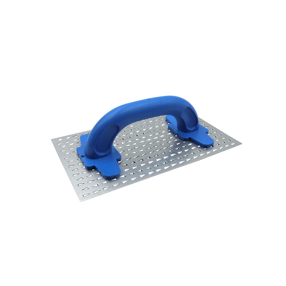 Render Scraper Float 10x 1/2" 249x145mm 8mm Sharp Tooth Oval Grip Refina 281310