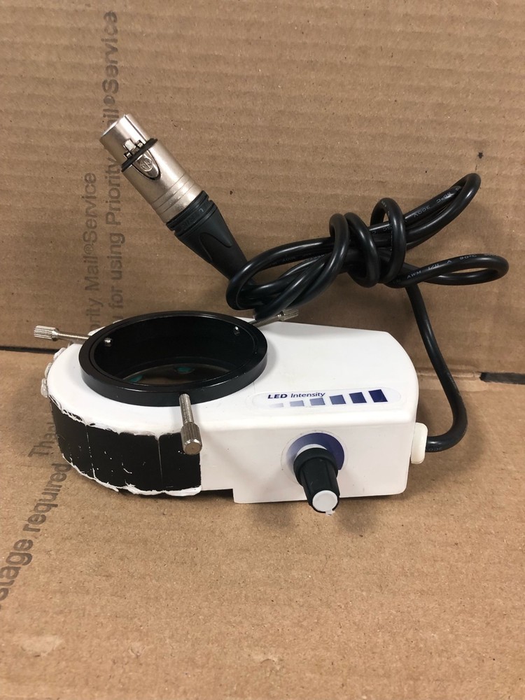 Micro-Lite LV2000 LED Microscope Ring Illuminator, ID: 2.35" (TESTED)
