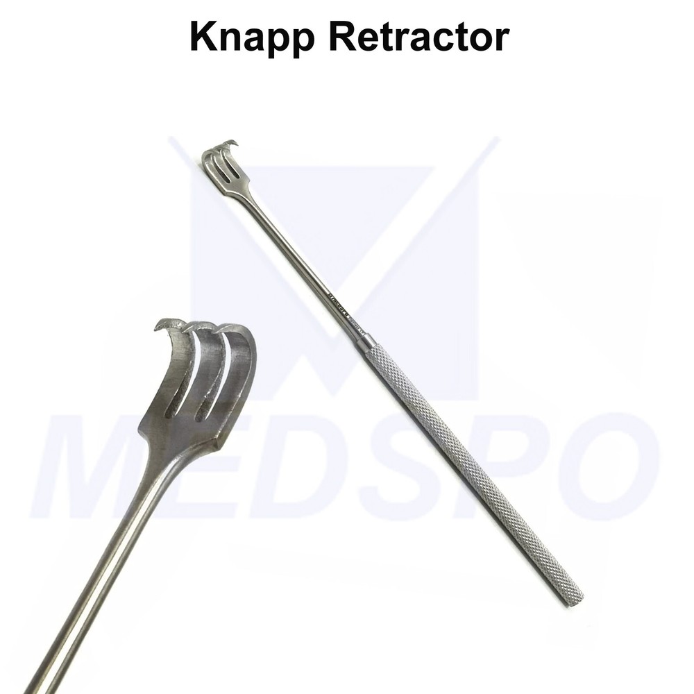 Surgical Hook Shape Knapp Three Prong Sharp Retractor Surgery Instruments CE