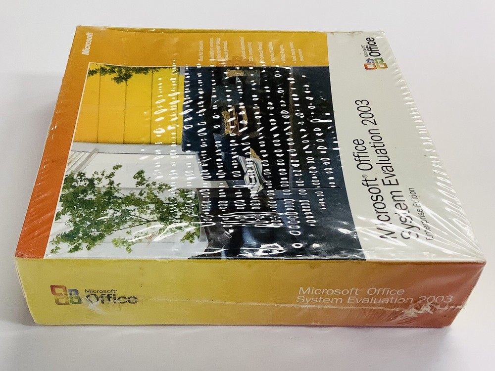 "BRAND NEW" Microsoft Office System Evaluation 2003 Enterprise Edition SEALED