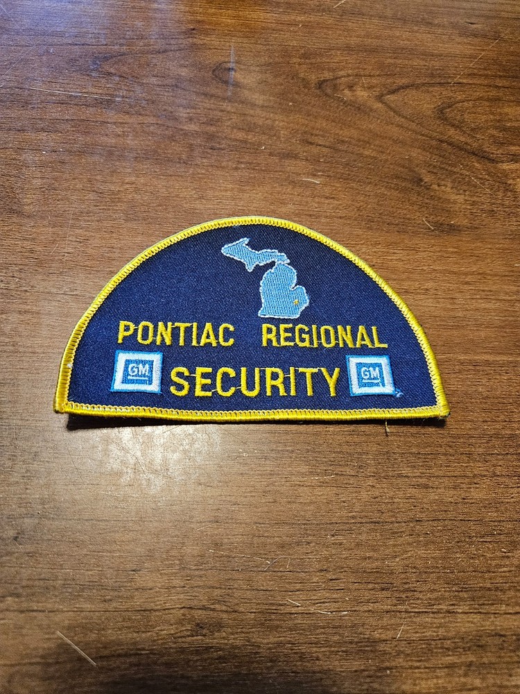 VINTAGE GM GENERAL MOTORS CORPORATION SECURITY PATCH