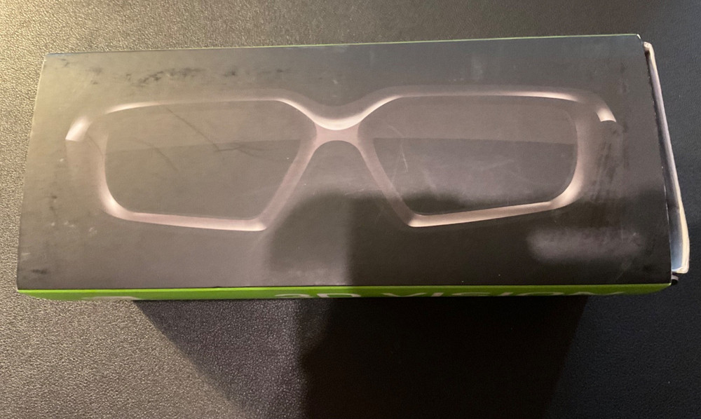 NVIDIA 3D Vision Active Shutter Wireless Glasses w/Recharge Cable New
