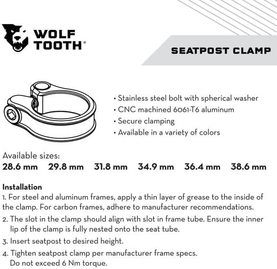 Precision-Machined Seatpost Clamp