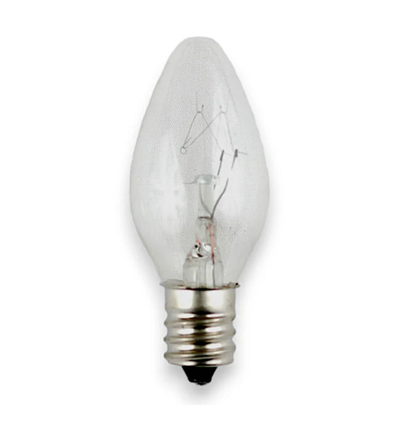 C7 Clear Transparent Incandescent Bulb